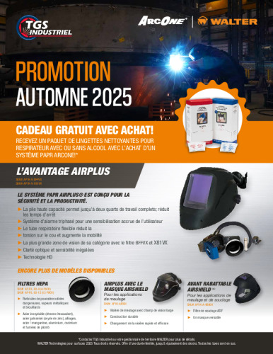 Promotion d'automne Walter